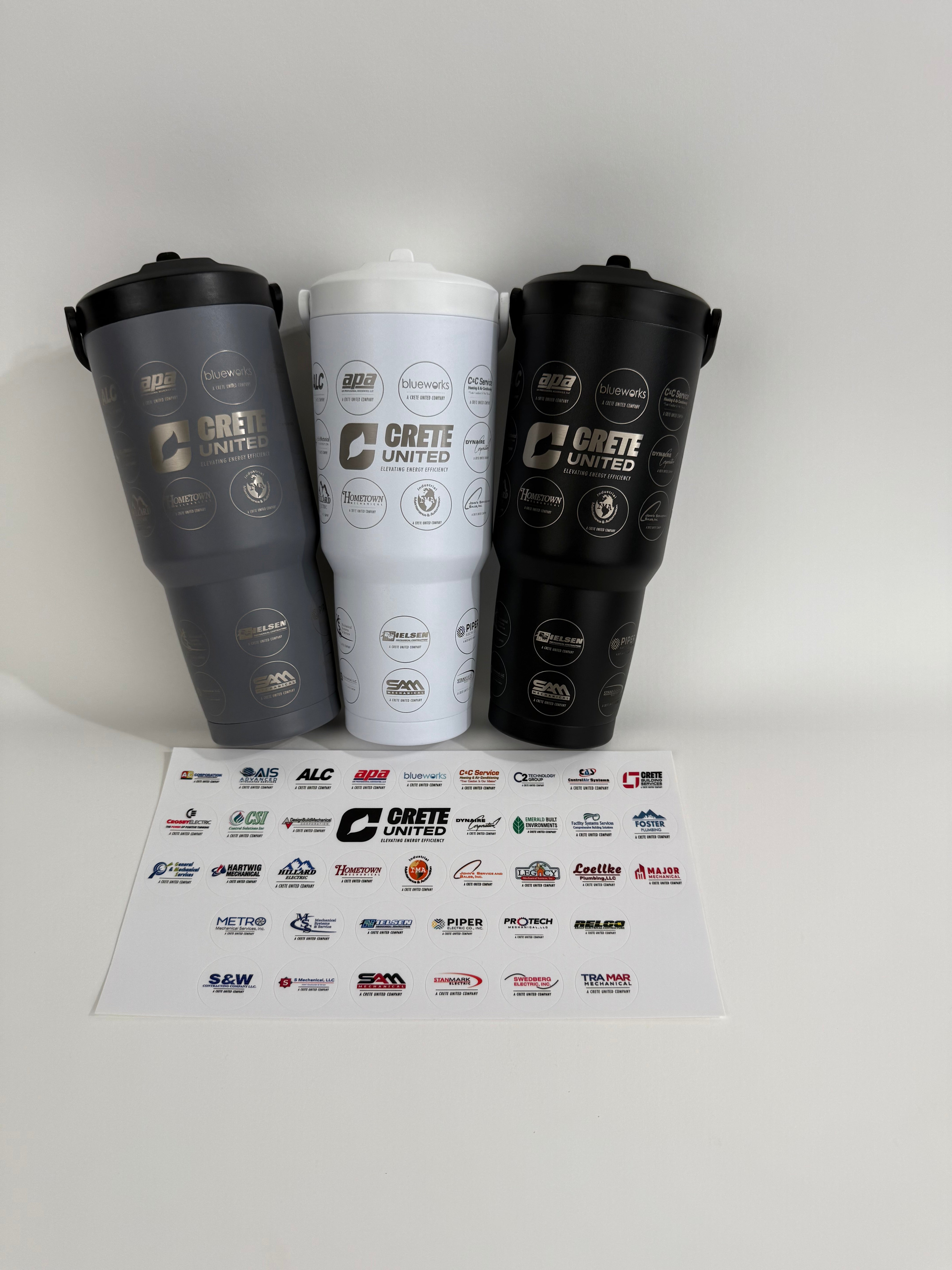 32 oz Crete United Custom Stainless Steel Tumbler