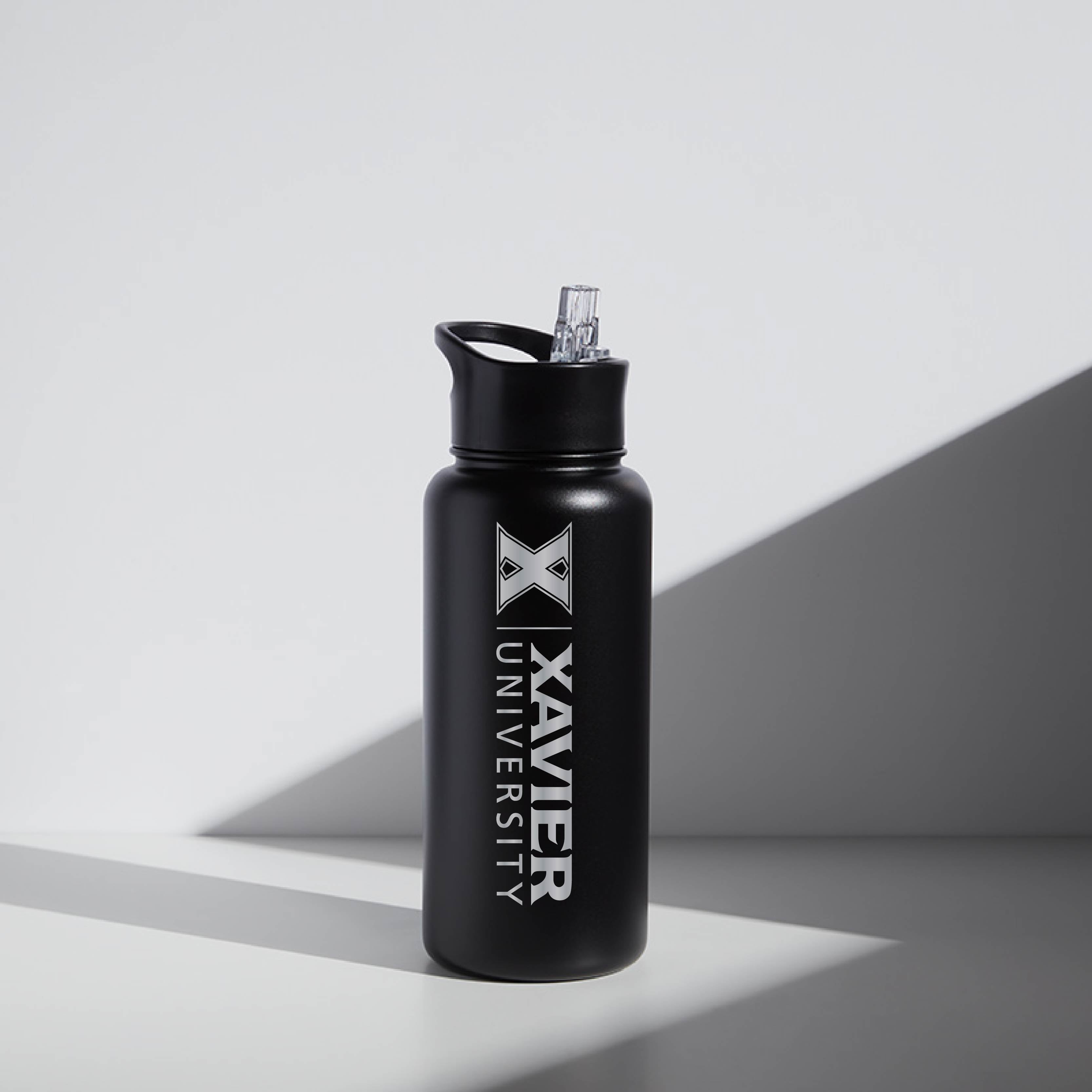 Personalized 32oz Insulated Xavier University WATR Bottle