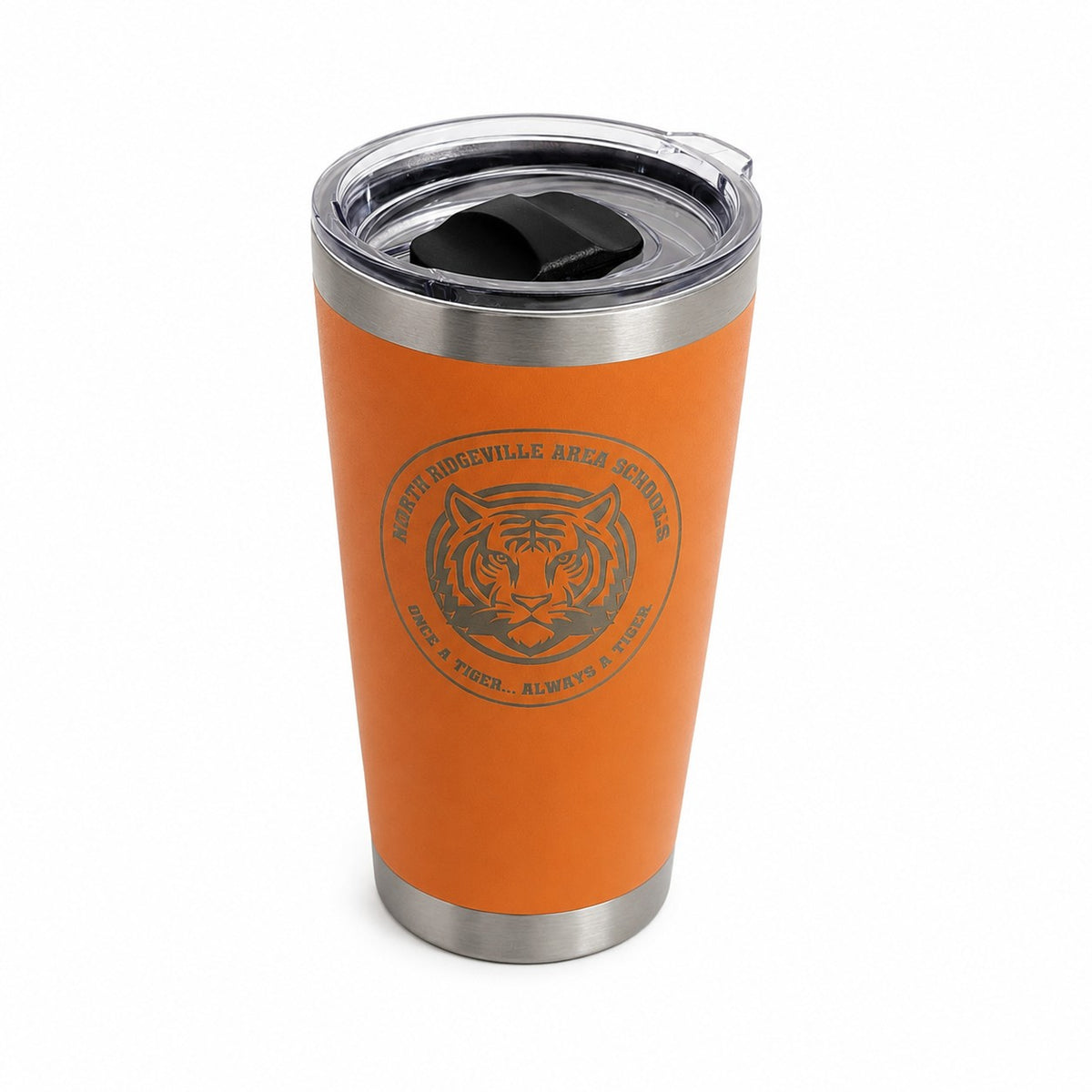 Beaver Falls Tigers 20 oz. Black Tumbler