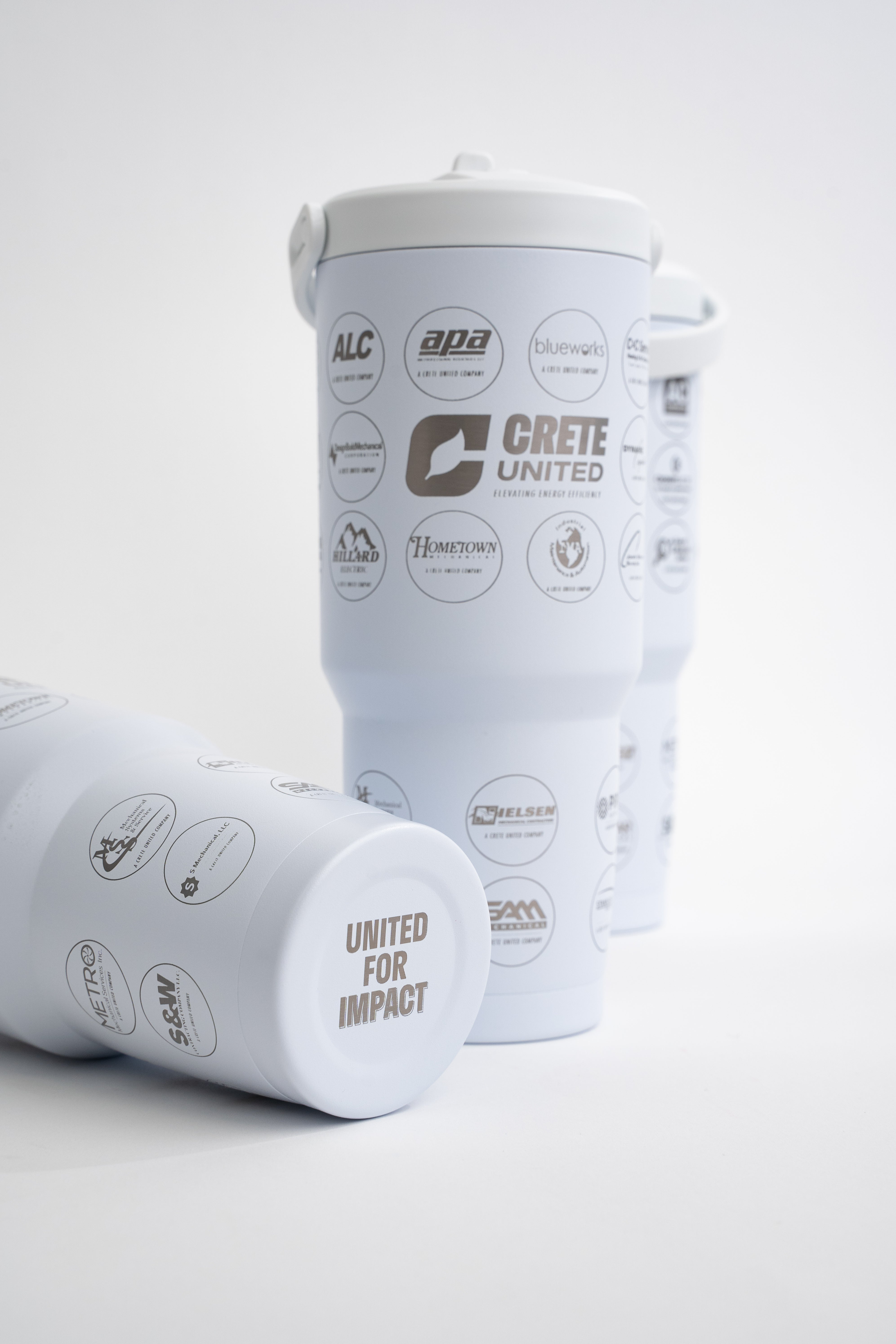 32 oz Crete United Custom Stainless Steel Tumbler