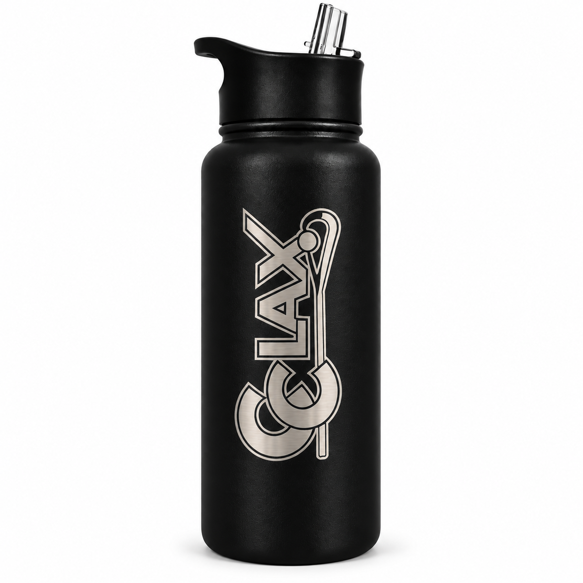 Chesapeake Club Lacrosse 32oz Water Bottle (Red)