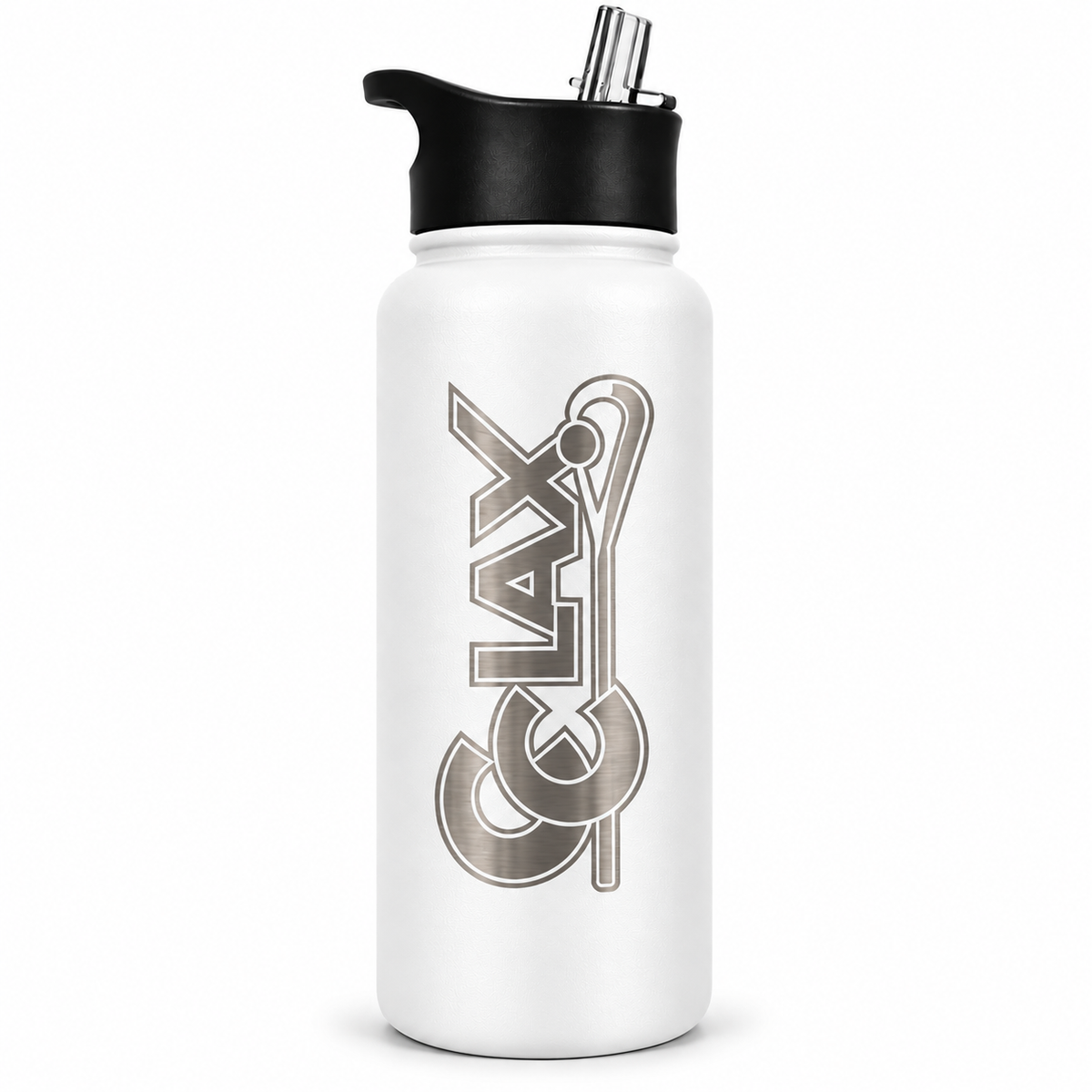 Chesapeake Club Lacrosse 32oz Water Bottle (Red)