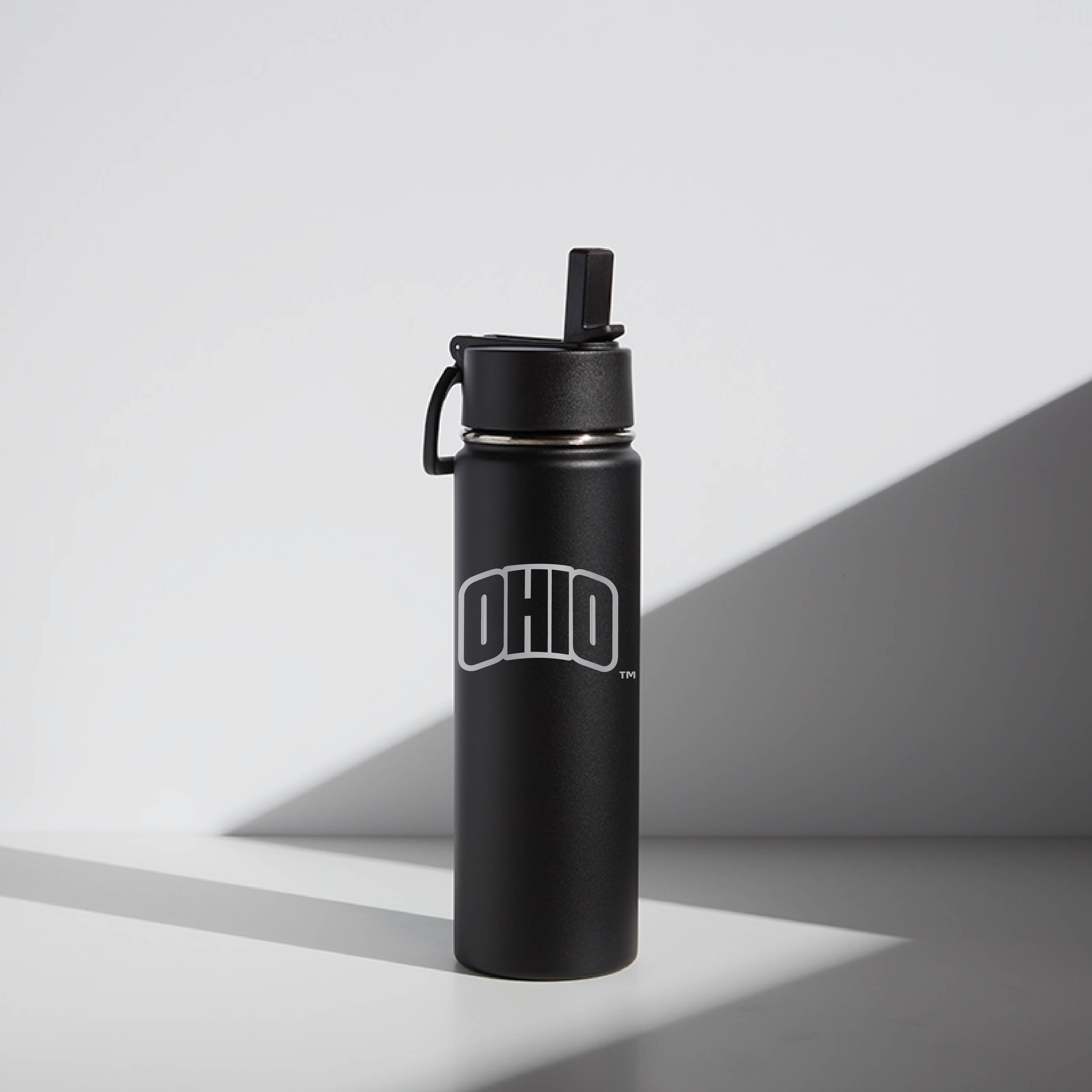 22 oz WATR Bottle Ohio Outline