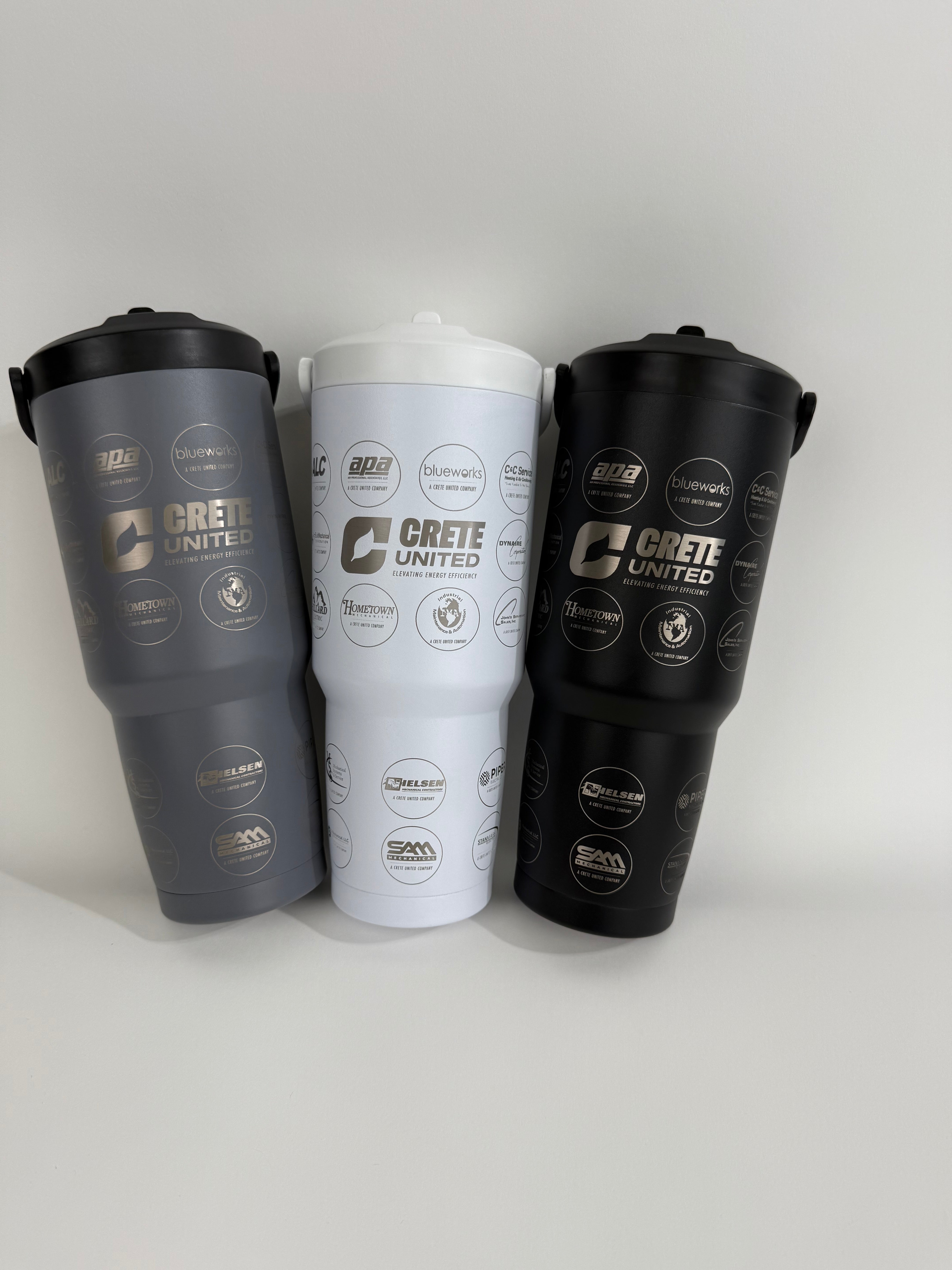 32 oz Crete United Custom Stainless Steel Tumbler