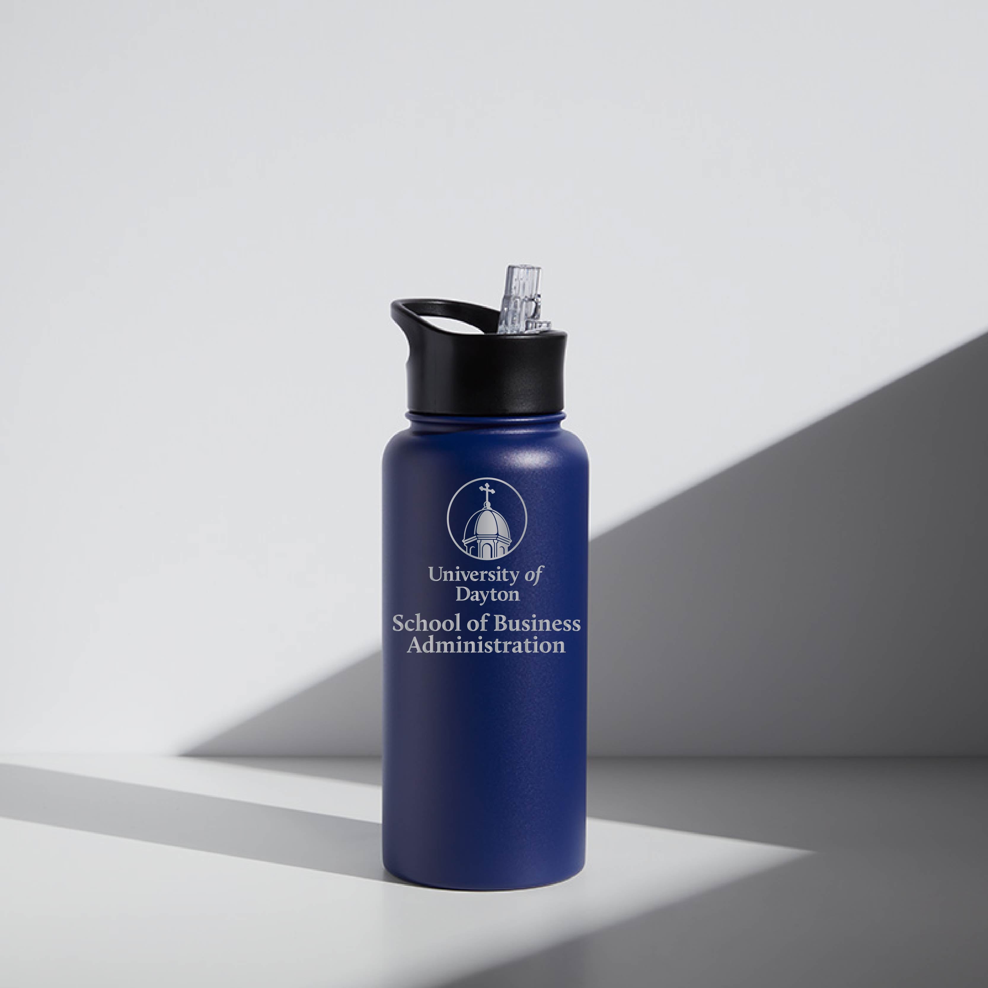 32 oz Navy Dayton Business Bottle