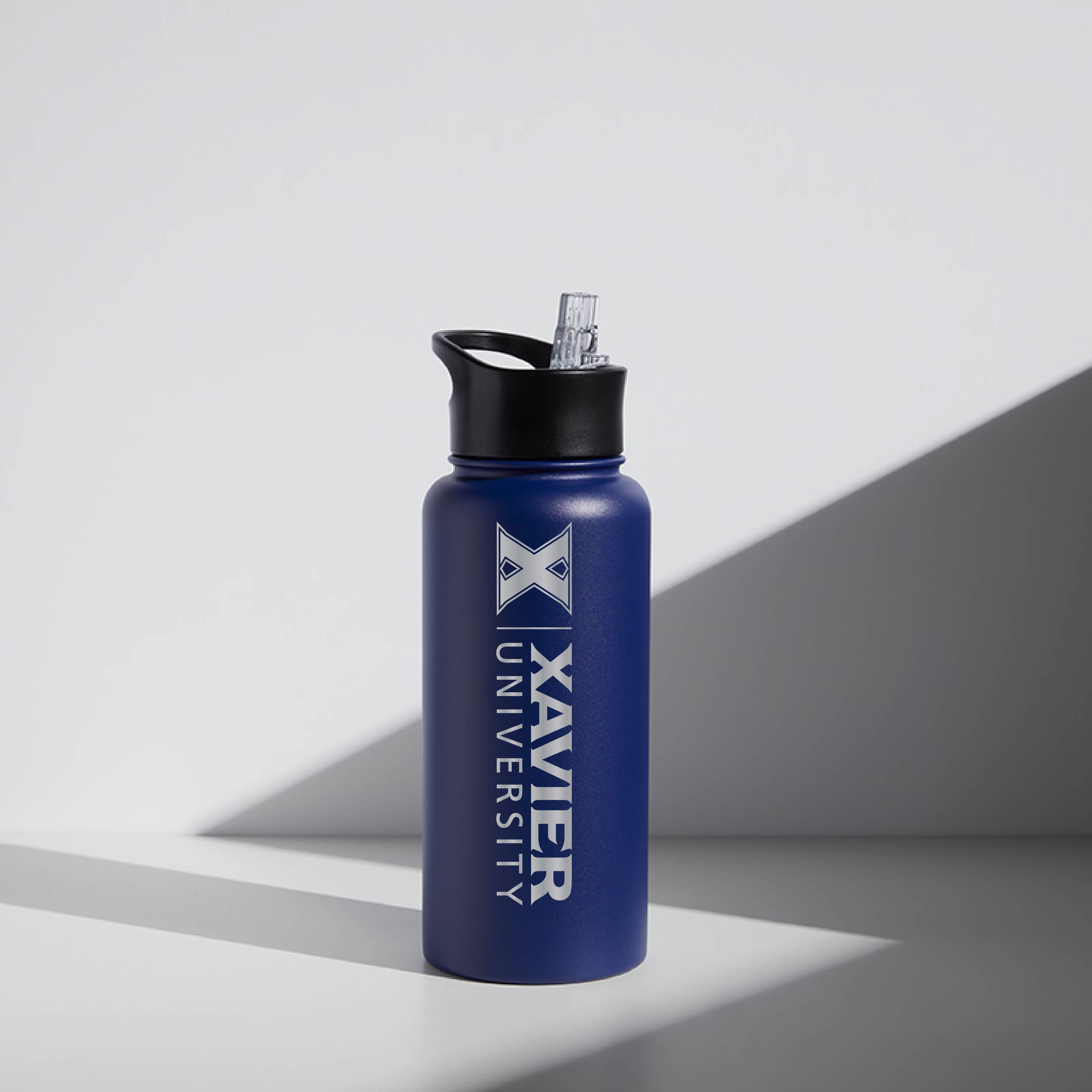 Personalized 32oz Insulated Xavier University WATR Bottle
