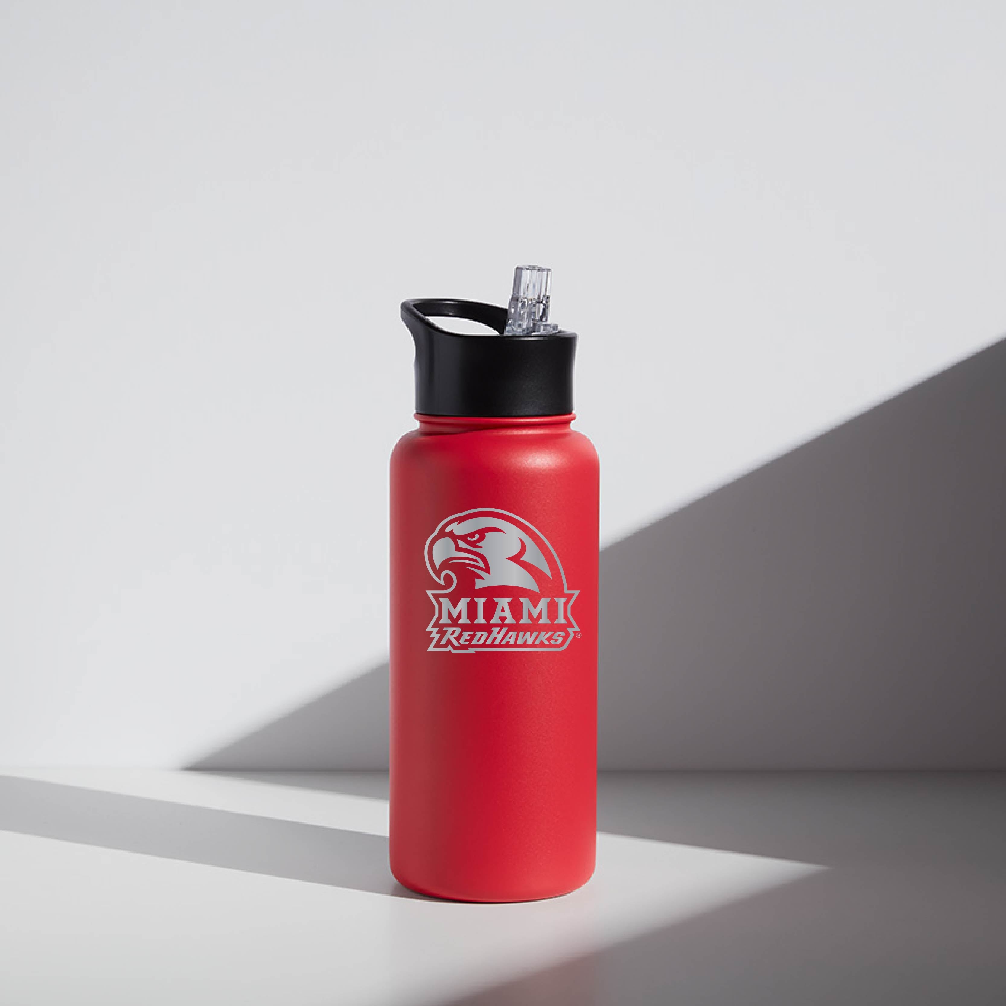 32 oz Miami RedHawks Water Bottle