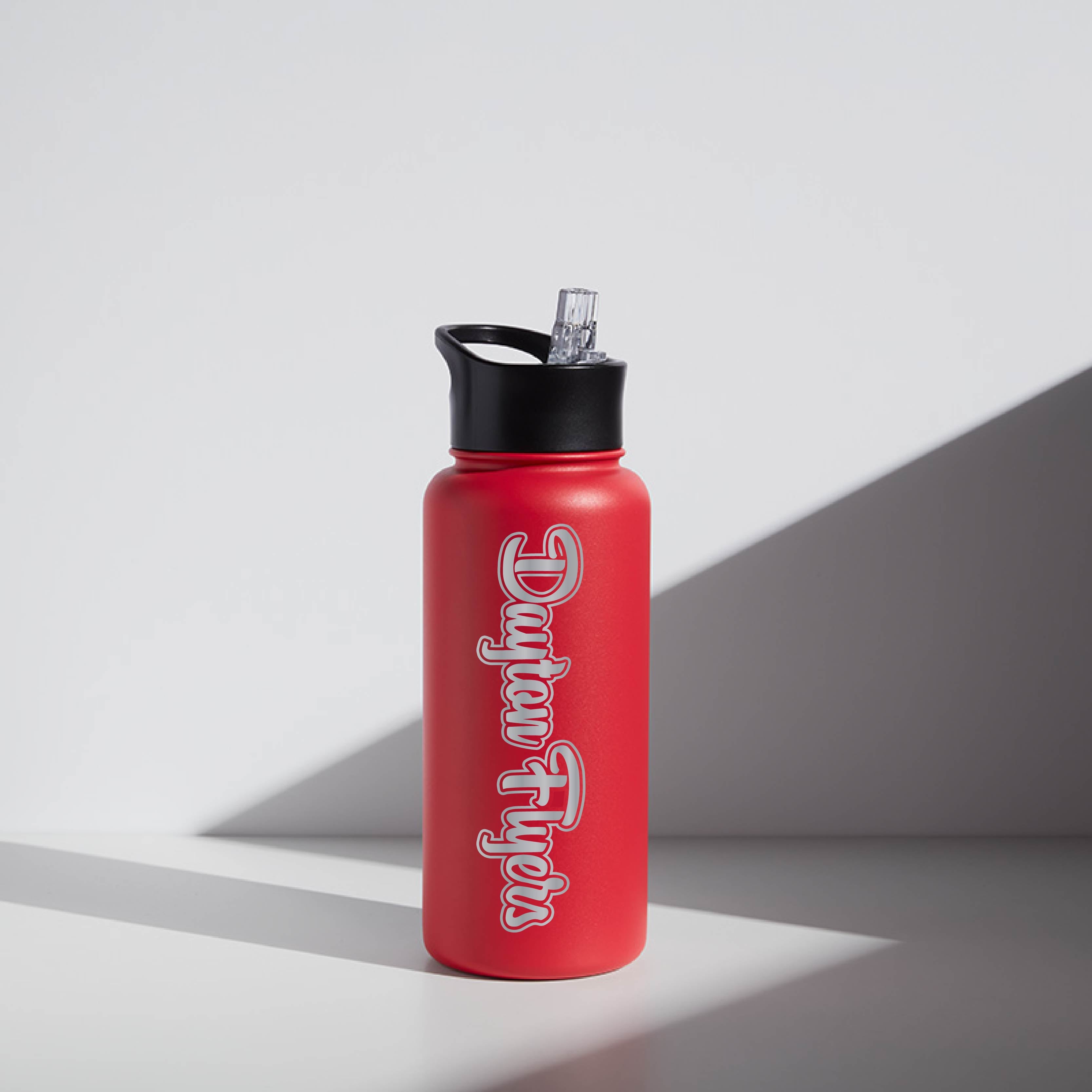32 oz Script Dayton Flyers Bottle