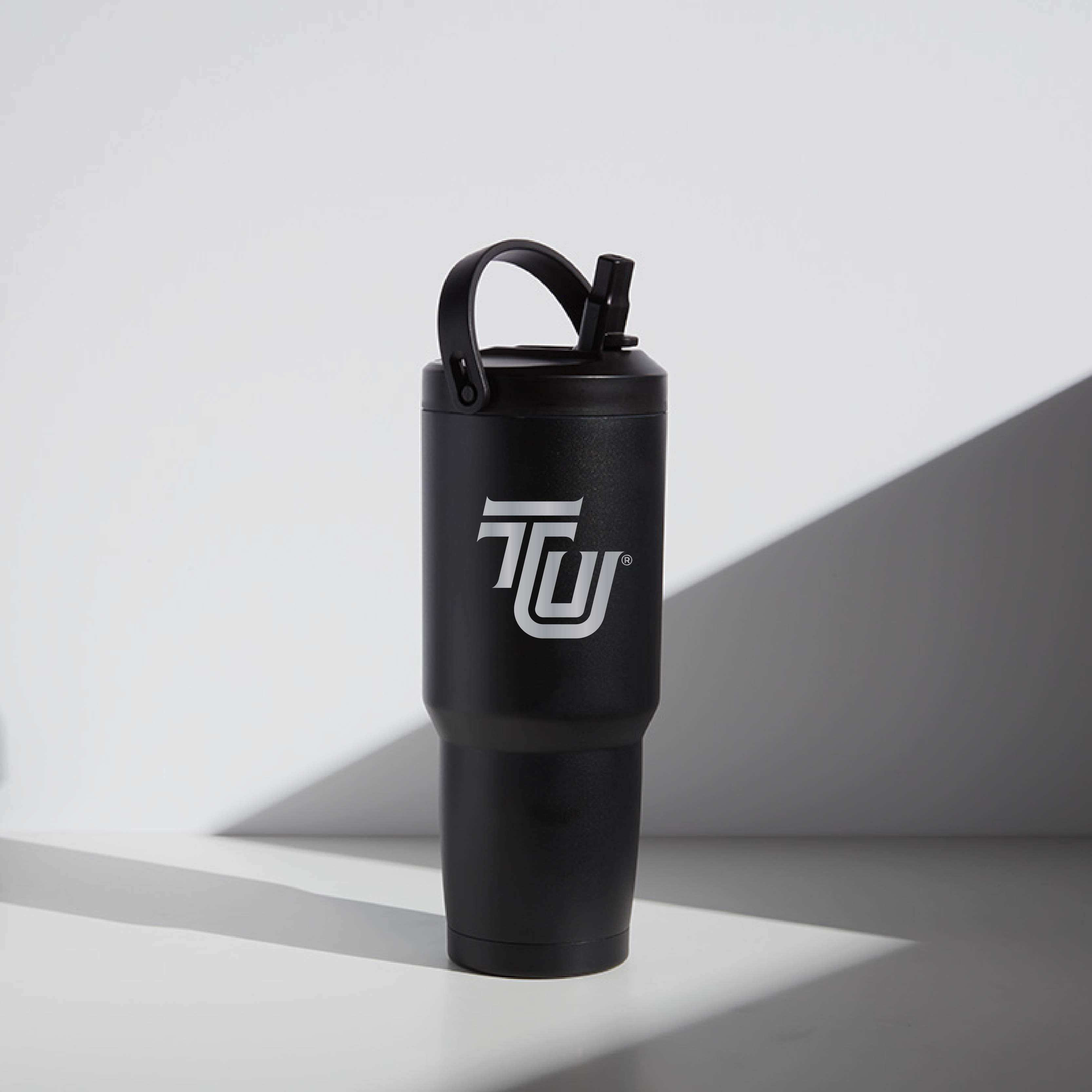 32 oz WATR Tumbler Tiffin University TU