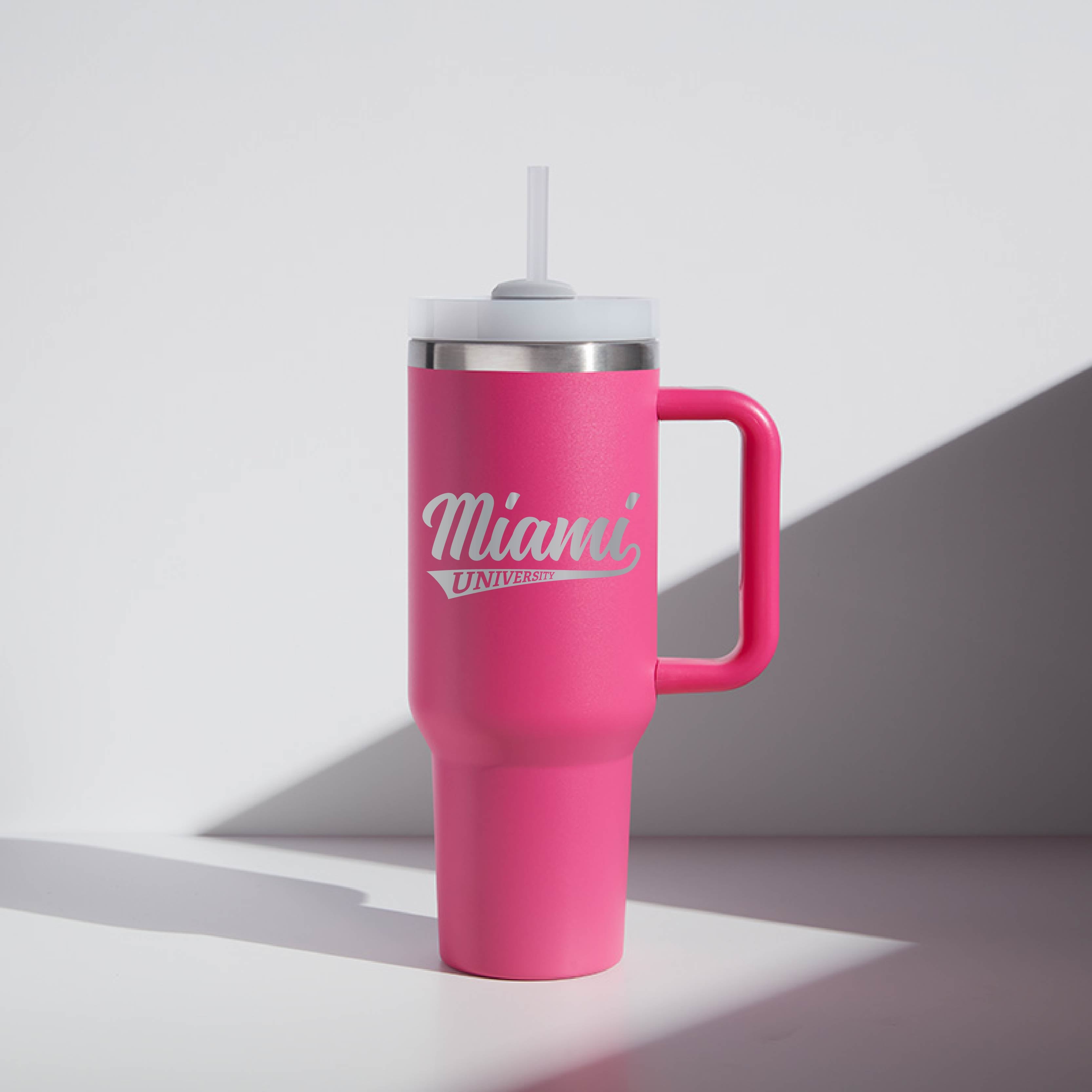 40 oz Script Miami Tumbler