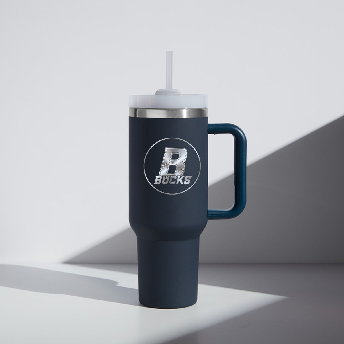 Buckhorn High School 40 oz. Handle Tumbler