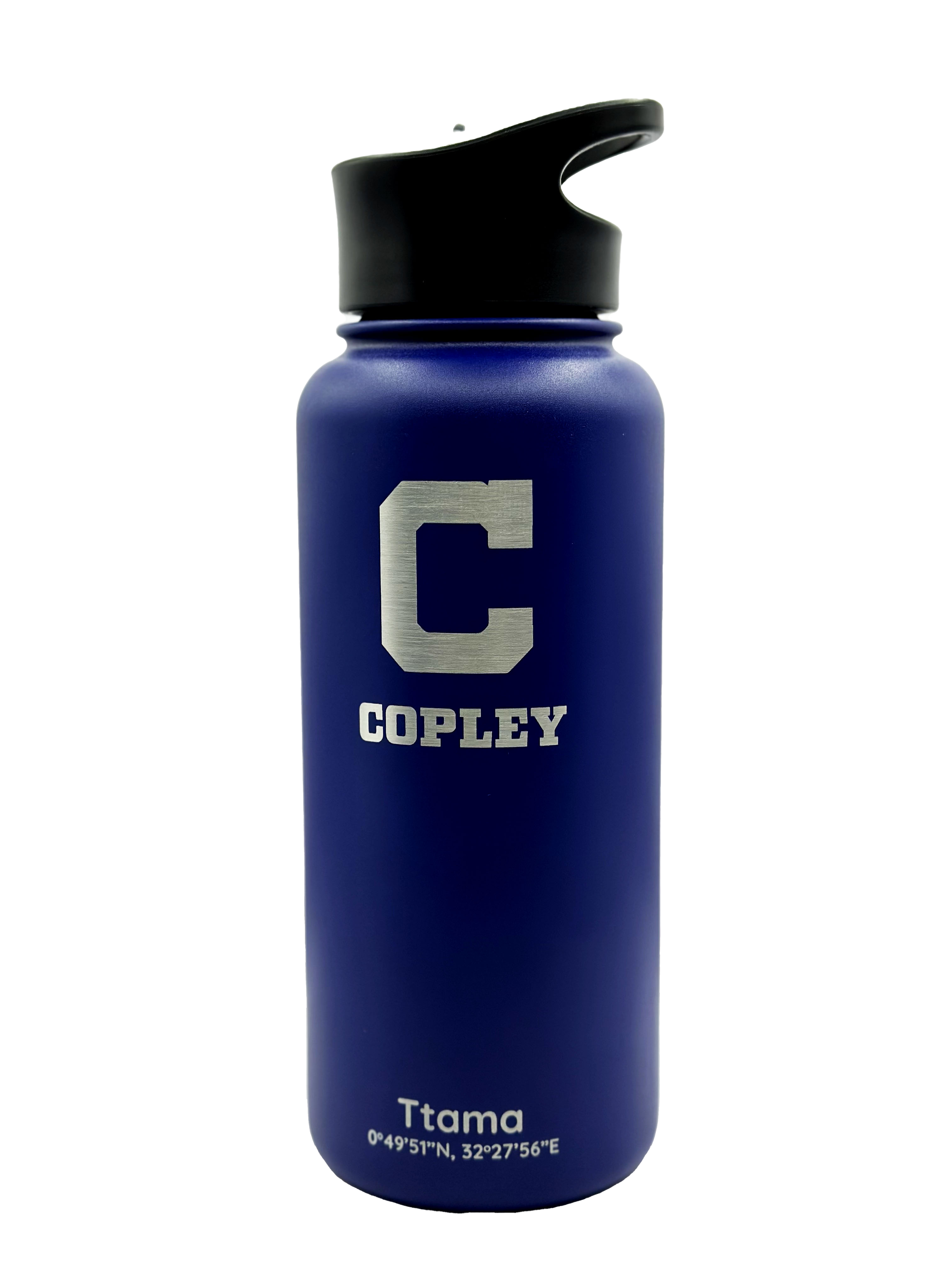 Copley Indians Custom 32 oz WATR Bottle