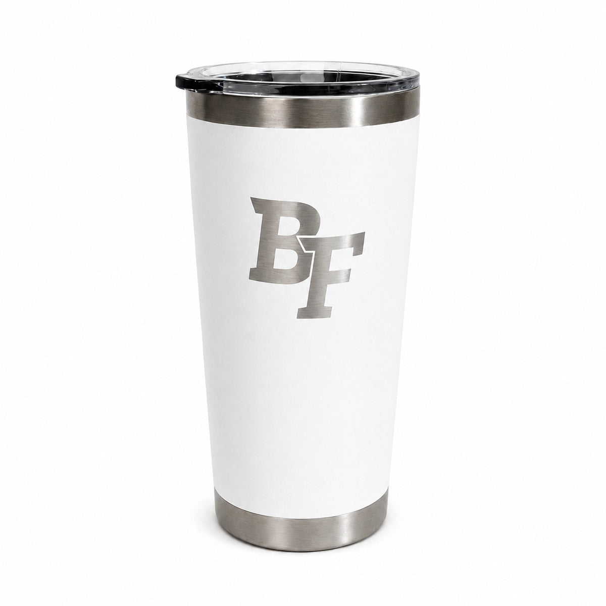 Beaver Falls Tigers 20 oz. White Tumbler "BF Logo"