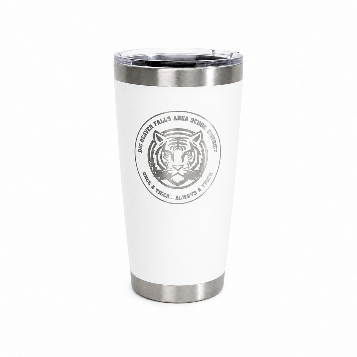Beaver Falls Tigers 20 oz. Black Tumbler