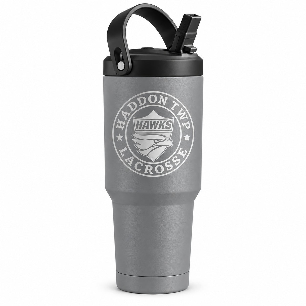 HT Hawks Lacrosse 32oz Tumbler (Black)