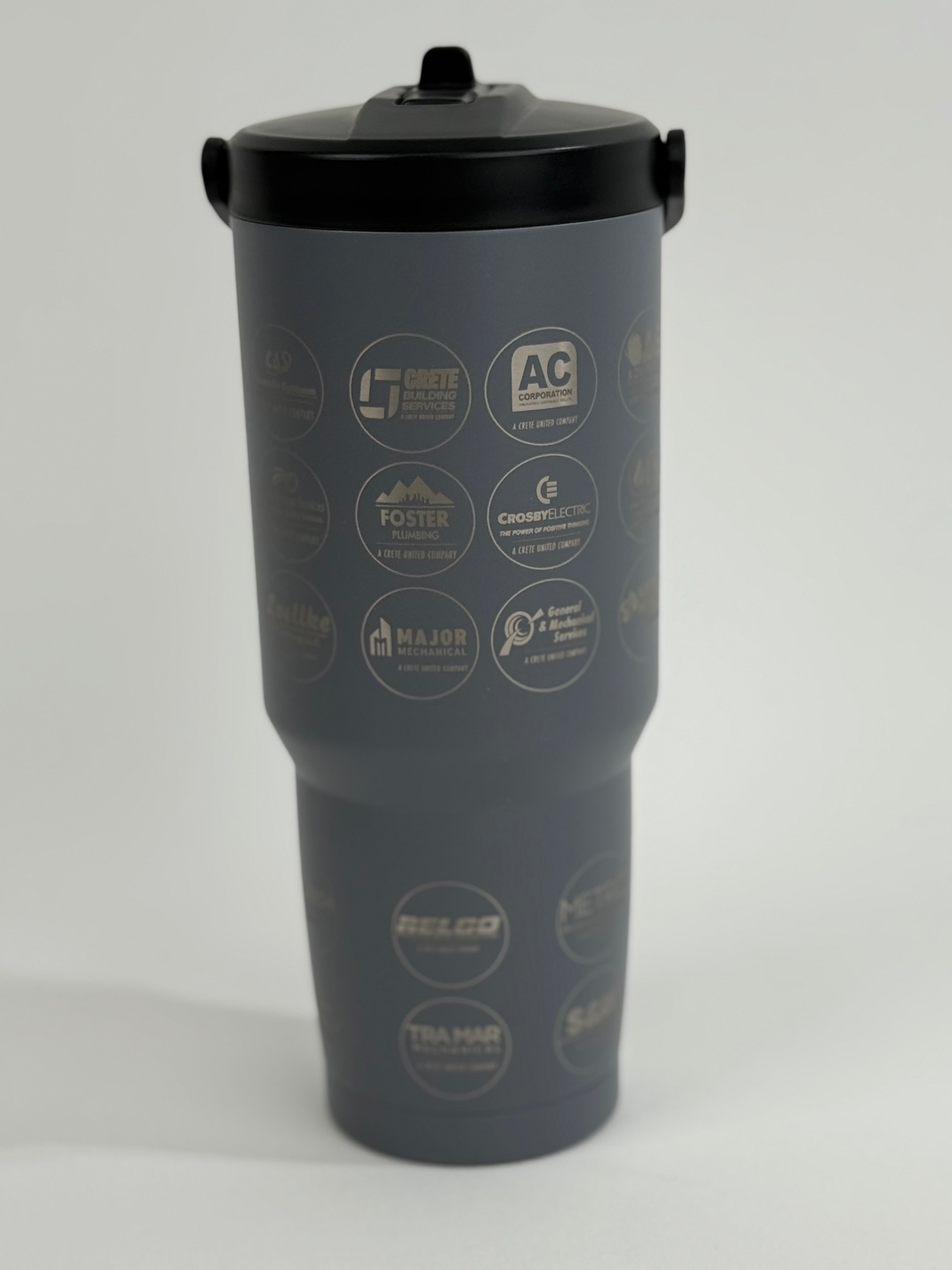 32 oz Crete United Custom Stainless Steel Tumbler