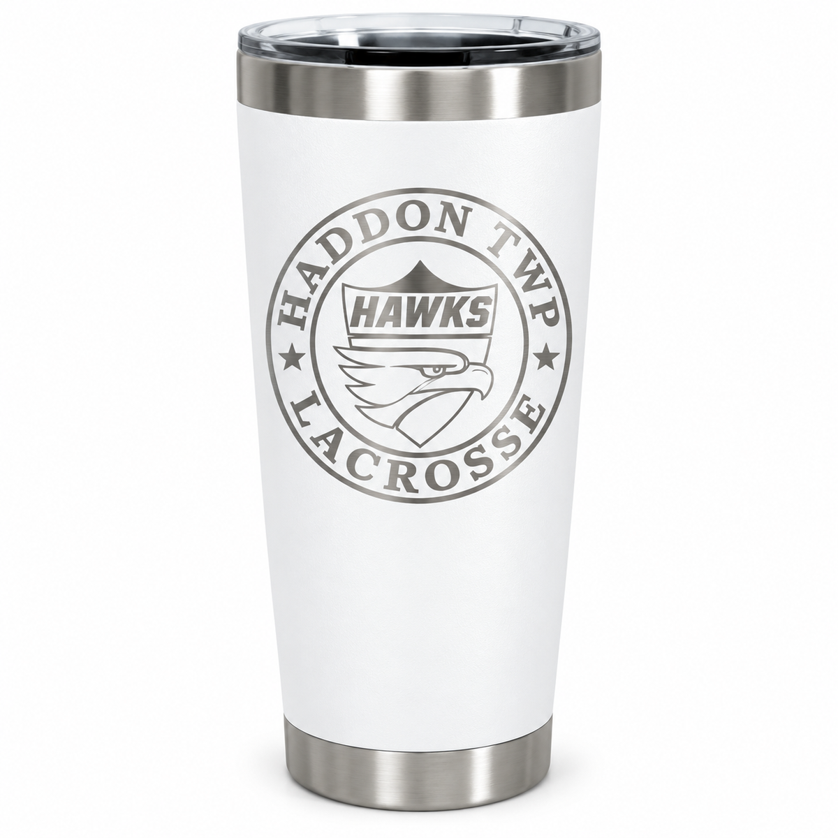 HT Hawks Lacrosse 20oz Tumbler (Red)