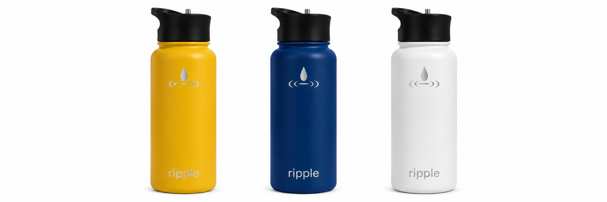 We Are The Ripple 32oz Water Bottles.